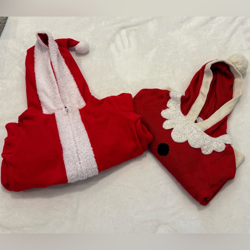 Set of 2 Christmas Sweater Sz 1-2 & Sz 4-5